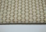Blended Linen Jacquard Fabric / Thick Cotton Fabric Skin - Friendly For Clothing