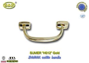 Quality Casket Hardware Metal Coffin Handle Ref No H012 Zinc Alloy Gold Color wholesale