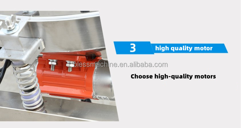 100-500kg/h Capacity Rotary Vibrating Sieve for Retail Coconut Flour Screening Machine