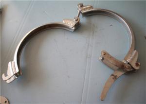 Quality Carbon Steel Stainless Steel Tubing Clamps , Robust Pipe Holder Clamp wholesale