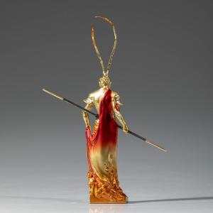 Quality Metal 's Four Great Novels Anniversary Journey West's Monkey King Contemporary Statue wholesale