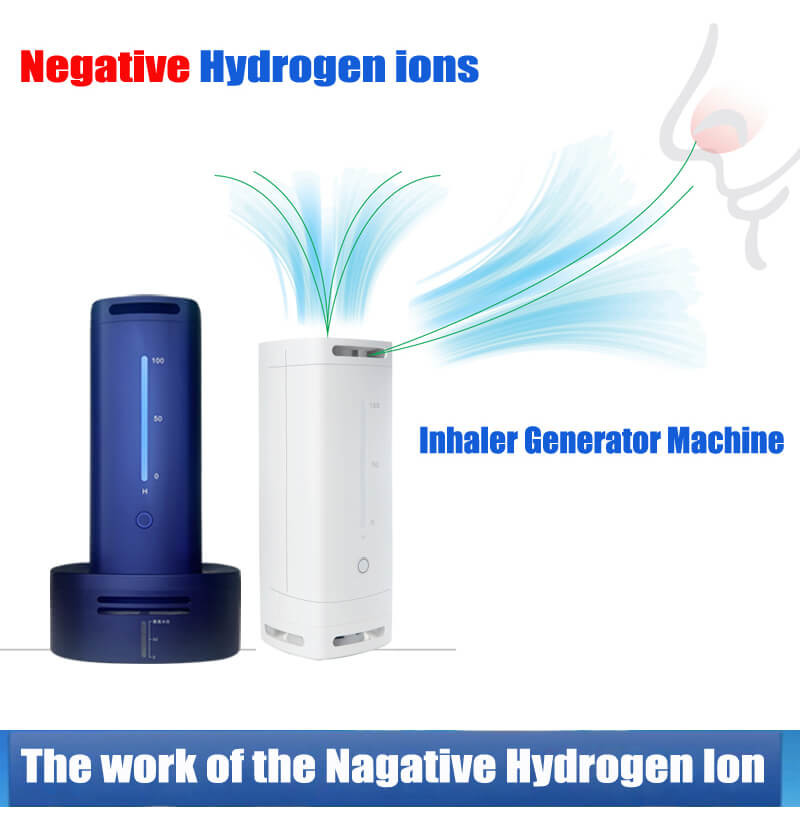 Relieve Snoring Hydrogen And Oxygen Generator For Healthy 18W White