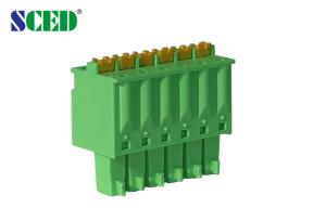 Quality 8A Female Sockets Plug In Terminal Blocks Pitch 3.50mm 300V UL CE wholesale