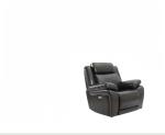 Single Seater American Style Sofas Reclinable Reclyner Electric Massage Leather