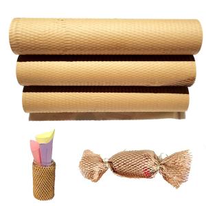 Quality Square Cushioning Honeycomb Eco Wrapping Paper For Packages wholesale