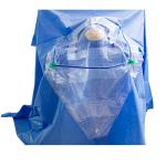 Green Surgery Craniotomy Drape Pack with Fluid Collection Pouch