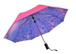 Auto Open Custom Logo Golf Umbrellas , Folding Golf Umbrella Windproof Steel