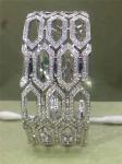 's diamonds of snake-head bracelet 18kt gold with white gold or yellow gold