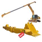 CAT320 Telescopic Construction Equipment Boom With LG700 BS900