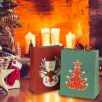 Eco-Friendly Customized Kraft Paper Bag With Handles For Biodegradable Gift