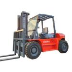HELI 6 Tons Used Diesel Forklifts 3m Lifting Height 2 Stages Masts