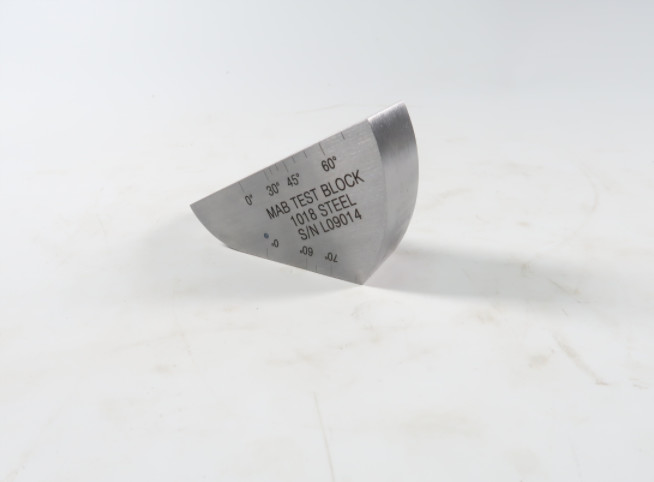 MAB Rompas Ultrasonic Calibration Block Compliant With ASTM E164 Standard