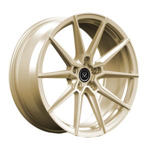 Quality 1 Piece Forged Monoblock Luxury Rims 19inch Light Gold Disc For BMW M2 wholesale