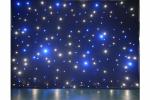Twinkling LED Stage Backdrop Single Color Star Cloth Lighting Cloth Drop