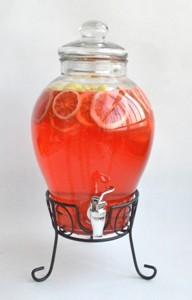 Quality glass juice / beverage dispensers wholesale
