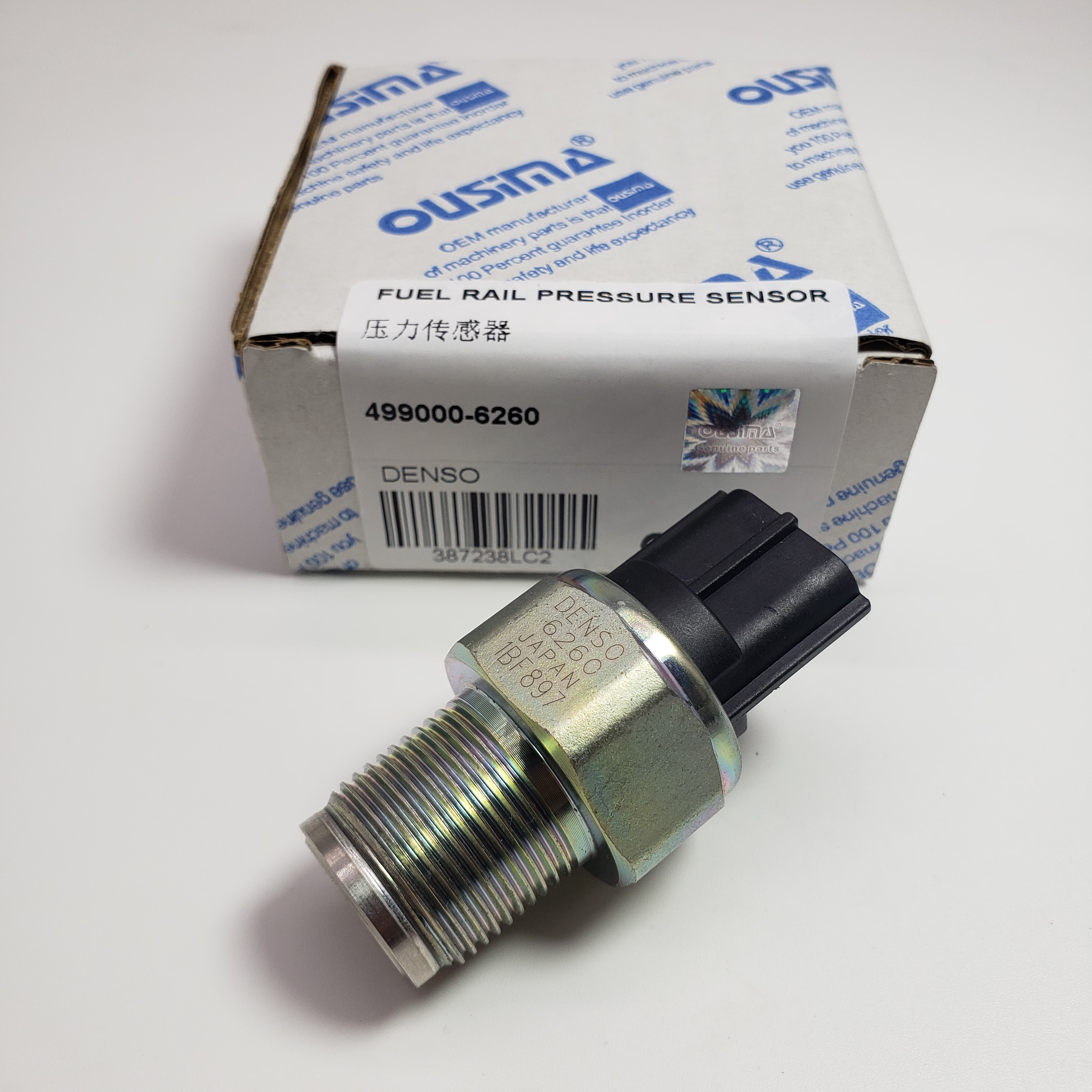 Common Rail Fuel Pressure Sensor 499000-6260 For Denso