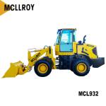 Hydraulic 2 Ton Wheel Loader , Compact Mini Loaders 1350mm Dump Reach