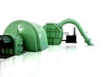High Efficiency 1000kw-20mw Pelton Turbine Generator horizontal arrangement