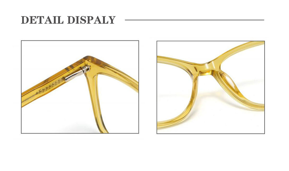 Cat Eye Acetate Optical Frame Eyeglasses For Women Colorful Eyewear