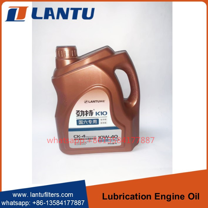 Lantu Truck Lubrication Engine Oil Full Synthetic Diesel Engine Oil Ck-4 Sae 10w-40 Keep Engine Clean