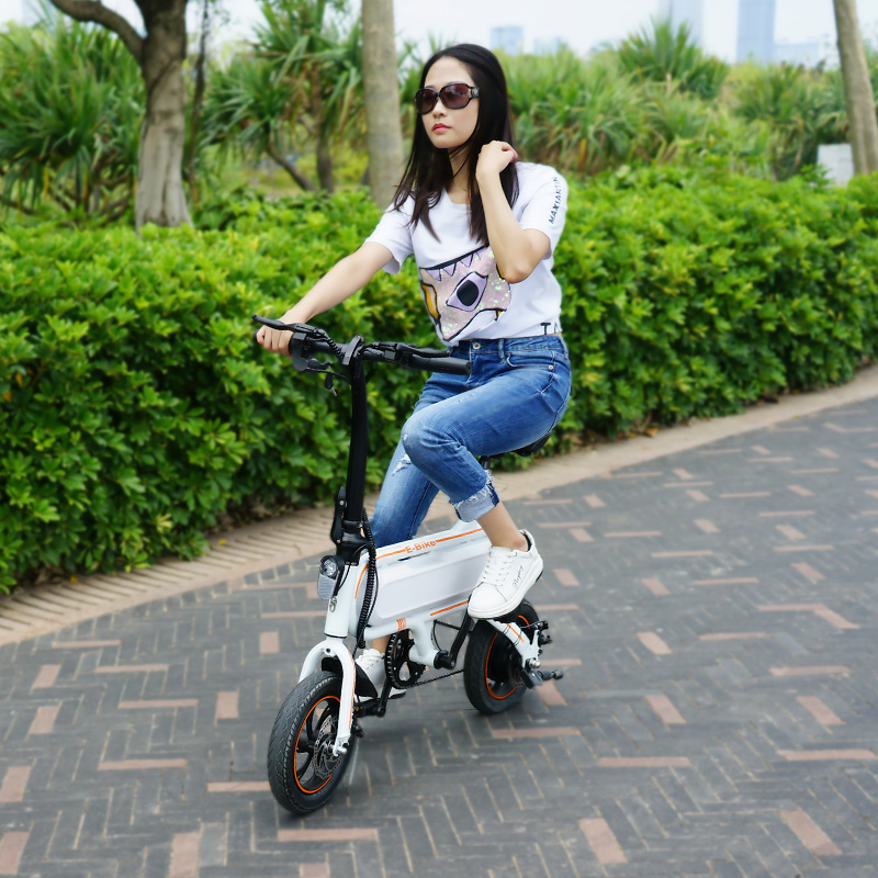 Lithium Battery Powered 12 Inch Eco Electric Bike for Eco-Friendly and Modern Commuting