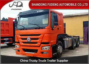 Quality 6X4 Type 375Hp Flatbed Used Tractor Head Trucks wholesale