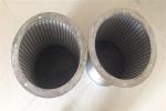 Liquid Wedge Wire Screen Pipe 304 316 Stainless Steel Filter Element