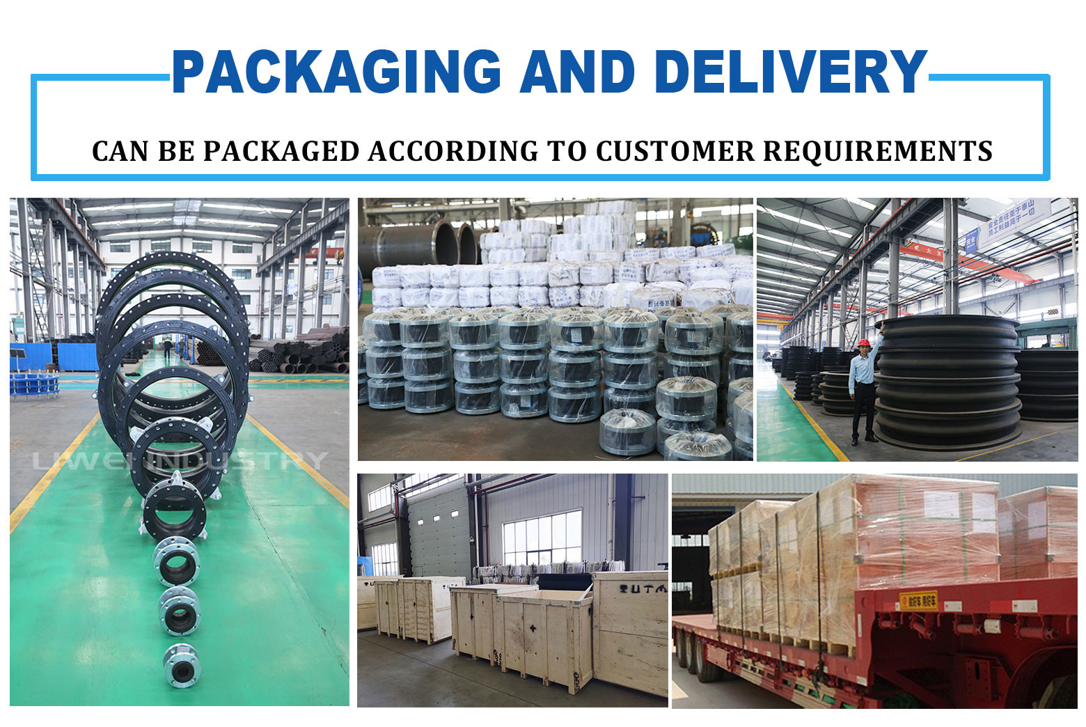 Flexible Rubber Joints Eccentric Reducer ANSI Carbon Steel Flange Epdm Reducing Compensator