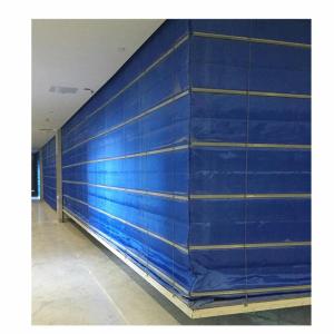 Quality Heat Resistant Fire Roller Curtain Double Track Fire Prevention Protection wholesale