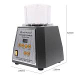 KT130 Polishing Machine Metal Grinding Jewelry Digital Display Magnetic Tumbler