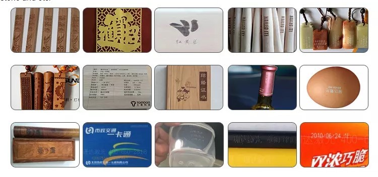 20W 30W CO2 Marking Machine Fly Line Marking System For Plastic Bottle