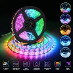 WiFi Controlled RGBW LED Strip Light 5m 10m 50m 12V 24V 5050 Colour Multicolor