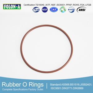 Quality FKM O Rings for Oil Sealing in Black with Excellent Chemical Resistance wholesale
