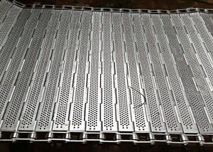 Quality 304 Stainless Steel Chain Plate Conveyor Mesh Belt Frozen Food Line Equipment wholesale