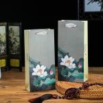 New paper rigid gift box silver jewelry box/bag bracelet necklace bracelet