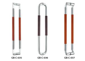 Quality Die Casting Stainless Steel Tube Handles With Smooth Surface Treatment wholesale