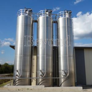 Quality Silo Vertical Storage Stainless Steel Wine Vat With Ladder wholesale