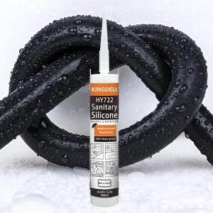 Quality Acetoxy Cure Sanitary Silicone Sealant Water Resistant For Glass wholesale
