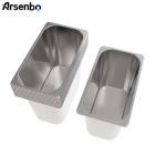 No Fluorine Practical Pizza Prep Station , Silver Countertop Sandwich Display