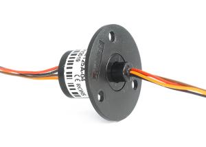 Quality 250rpm Conductive 6 Wire Capsule Slip Ring For Bomb Disposal Robot wholesale