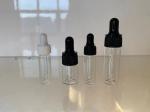 10ml Clear Amber Glass Dropper Bottle Essential Oil Packaging