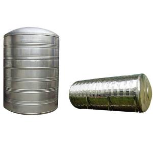 Quality Beverage Stainless Steel Water Tank , Heating Insulated Cylindrical Water Tank wholesale