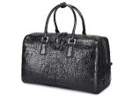 New crocodile-skin business travel carry-on handbag male high-end big volume