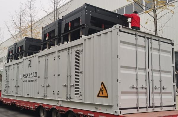 Silencer Equipped 250KW 300KVA 500KW 625KVA Deutz Natural Gas LNG CNG Generator