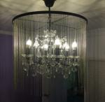 Vintage Crystal Chandelier Lighting Rustic Candle Maria Theresa Chandelier（WH-CI