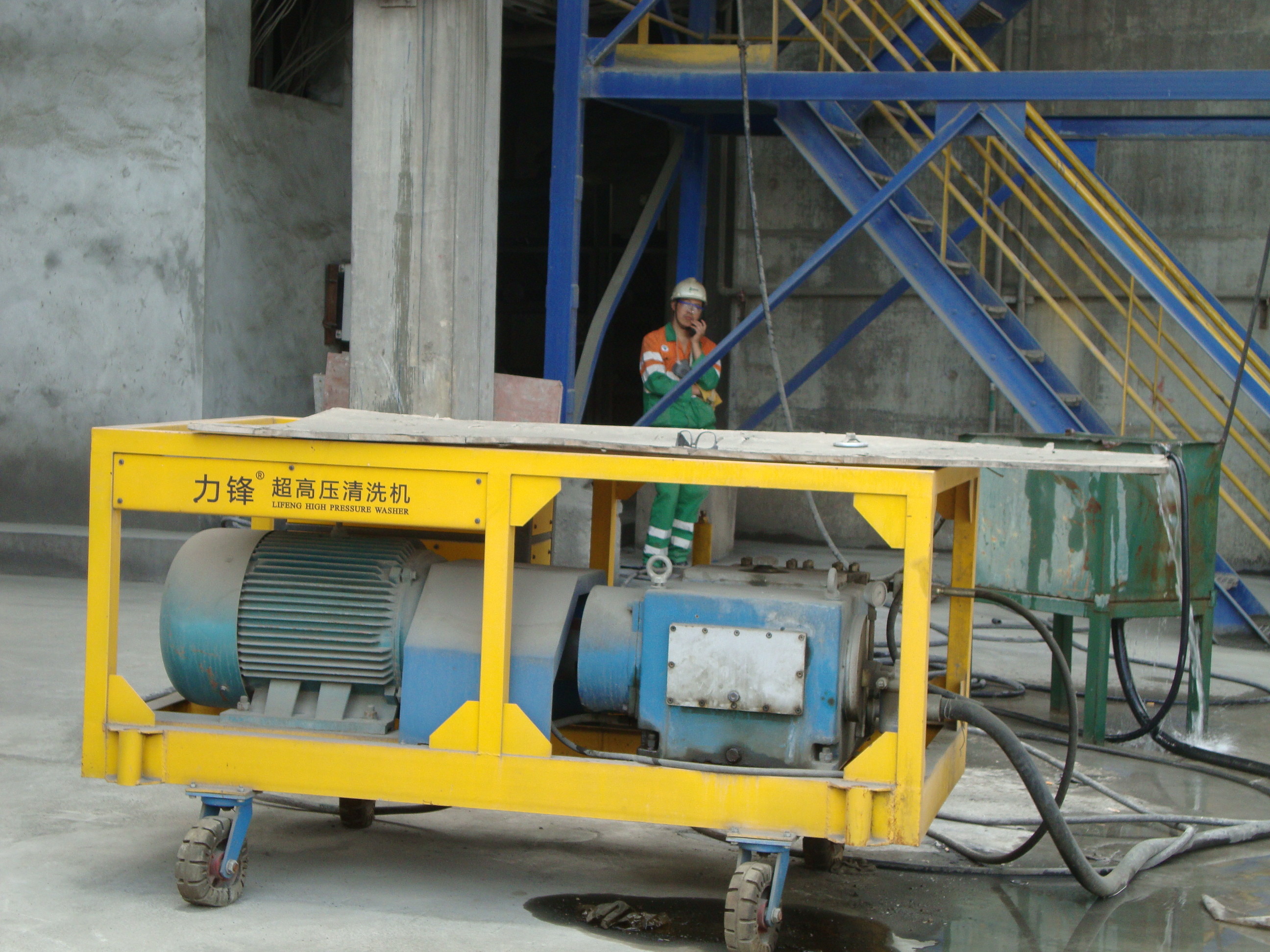 Industrial High Pressure Washers 75KW High Pressure Hydro Jet Pump For Candy Plant