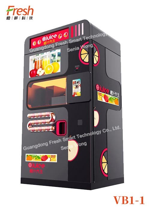 mall fresh pure orange juice mutifunction Squeezing Automatic Beverage Vending Machine with intelligent alarm system