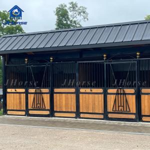 Quality Weave Technique Welded Height 2.3m Customizable Options Horse Stall Stable Swing Door Or Sliding Door wholesale