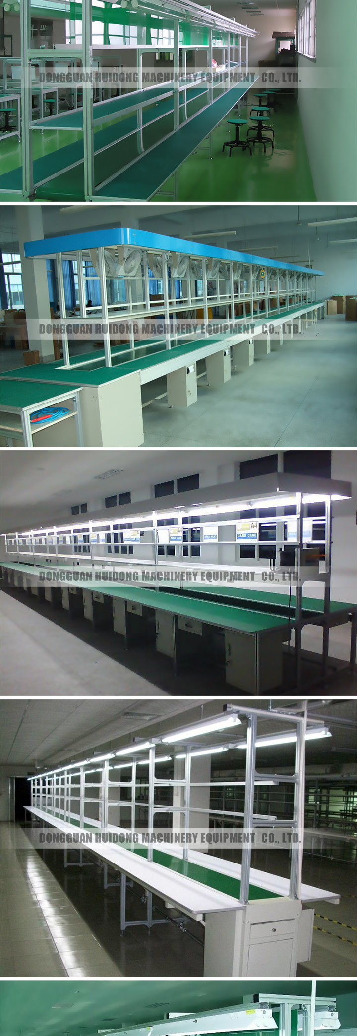 Assembly Line Automated Conveyor Systems , Assembly Line Conveyor 0.4kW - 22kW