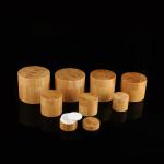 Bamboo All Packing Plastic Cosmetic Cream Jars